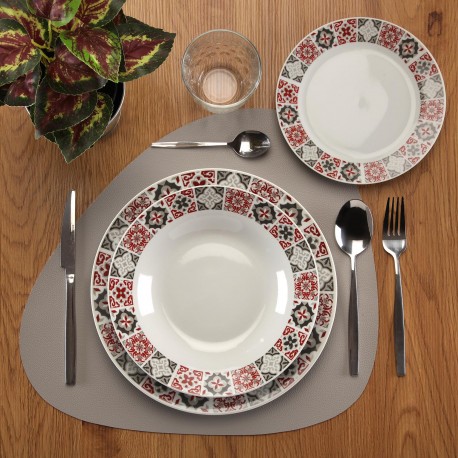 GREY  PLACEMAT
