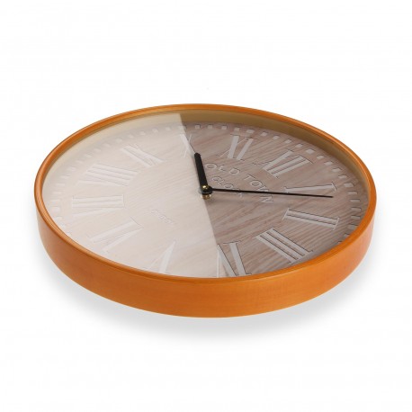 WOODEN WALL CLOCK 40CM