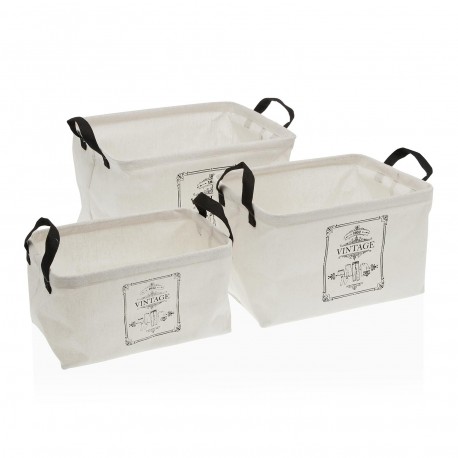 SET 3 BASKET ADELE RECT