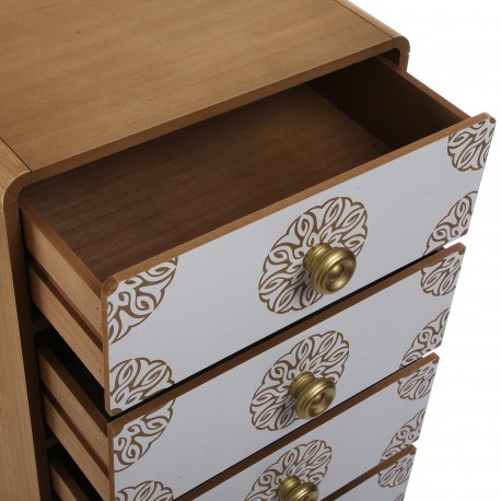 COMMODE WITH 5 DRAWERS