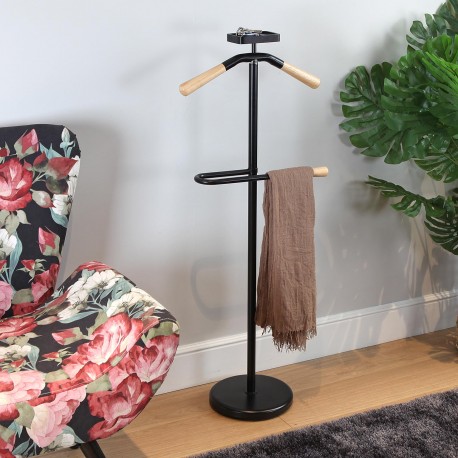 BLACK CLOTHES STAND