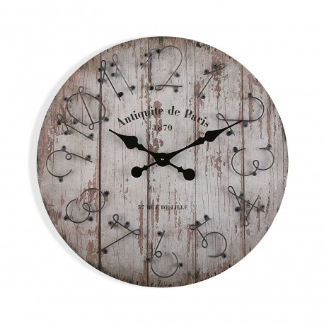 WOODEN WALL CLOCK 60 CM 1870