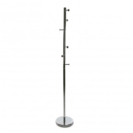 SILVER COAT RACK