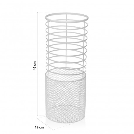 WHITE UMBRELLA STAND