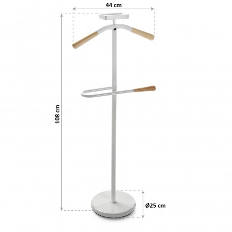 WHITE CLOTHES STAND