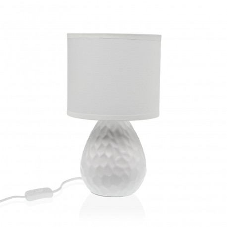 CERAMIC TABLE LAMP OFFWHITE