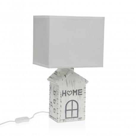 CERAMIC TABLE LAMP OFFWHITE