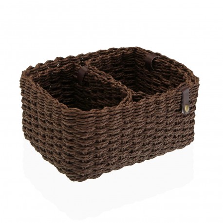 SET OF 3  BASKETS BROWN