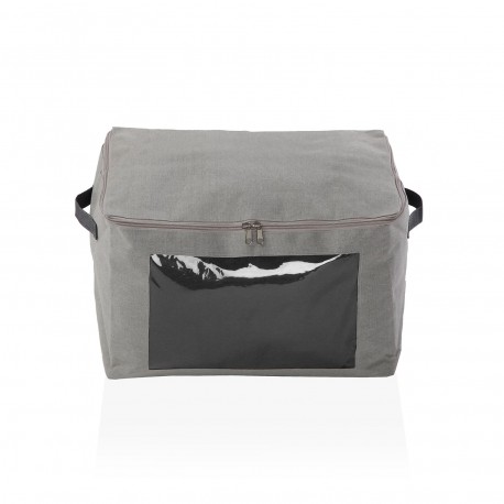 GREY  STORAGE BOX