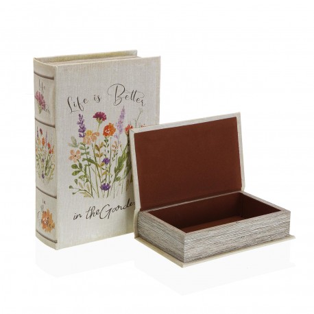 SET OF 2 BOOKS BOX