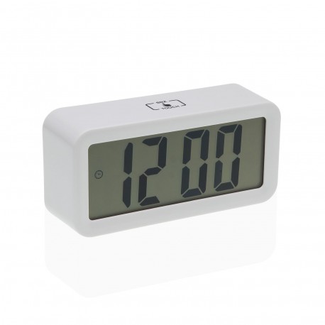 WHITE ALARM CLOCK