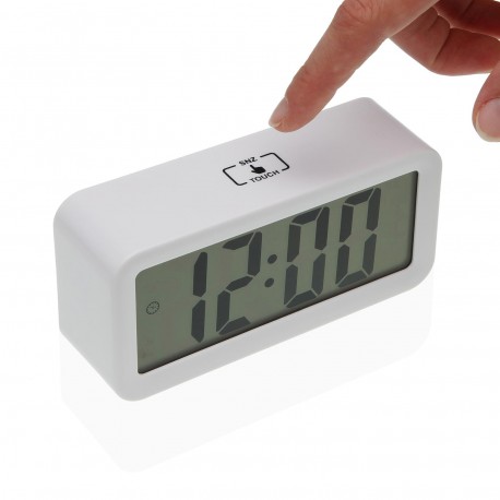 WHITE ALARM CLOCK