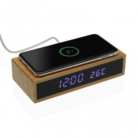 BLACK BAMBOO CLOCK