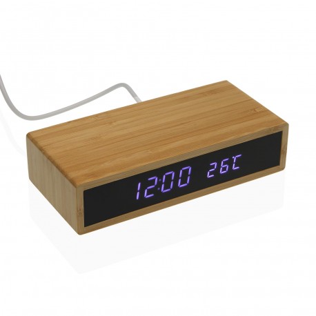 BLACK BAMBOO CLOCK