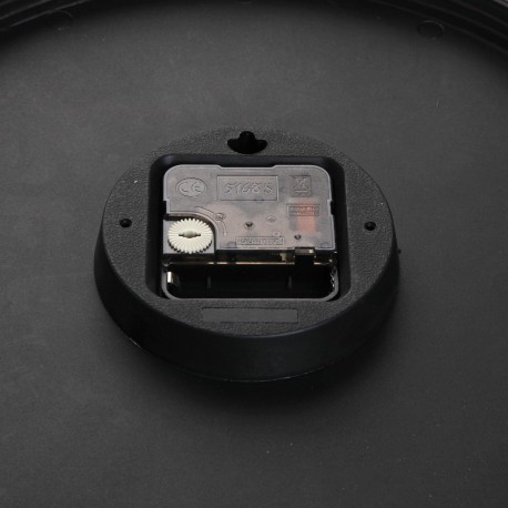 BLACK KITCHEN CLOCK 30CM