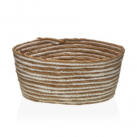 OVAL BASKET WITH HANDLES