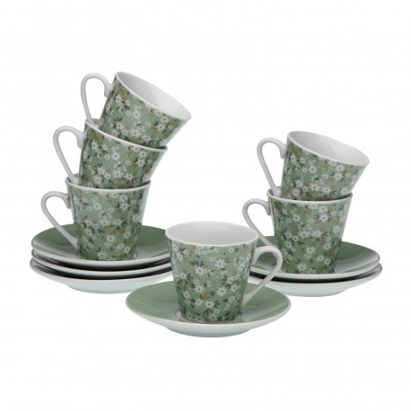 SET 6 COFFEE CUPS BELLIS