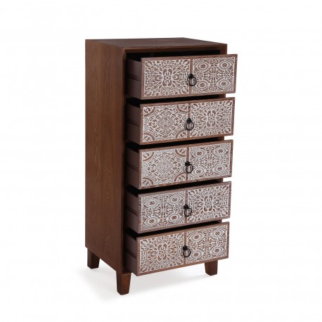 COMMODE WITH 10 DRAWERS