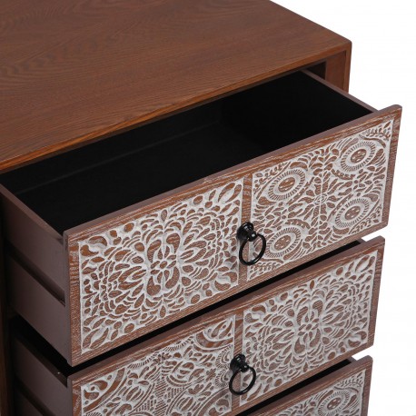 COMMODE WITH 10 DRAWERS