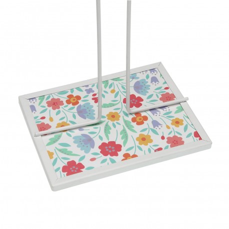 HOLDER WHITE METAL