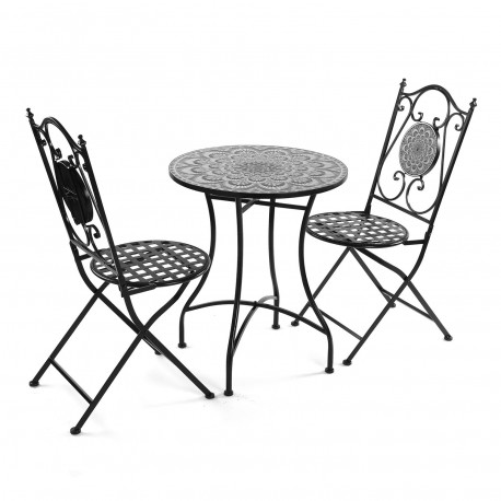 SET TABLE + 2 CHAIRS