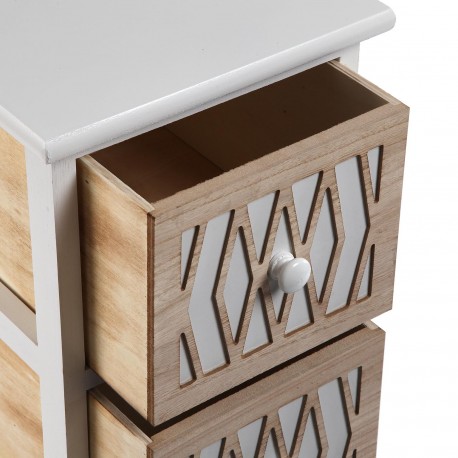 WOODEN CABIET WITH 5  DRAWERS