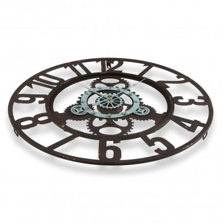 METAL WALL CLOCK 60CM