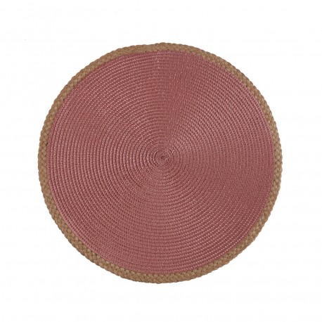 PINK  ROUND PLACEMAT