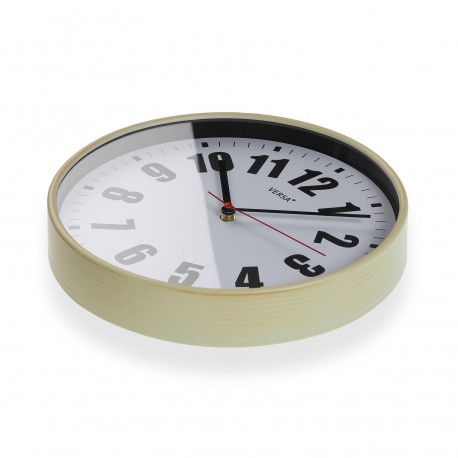 WHITE WALL CLOCK 30CM