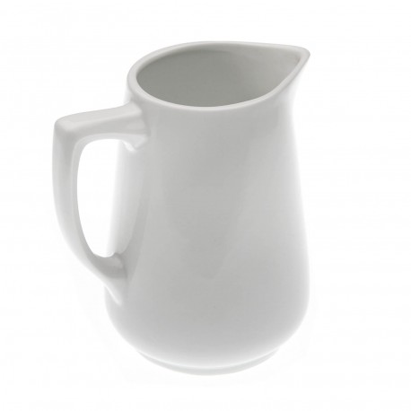WHITE MILK JUG 480ML