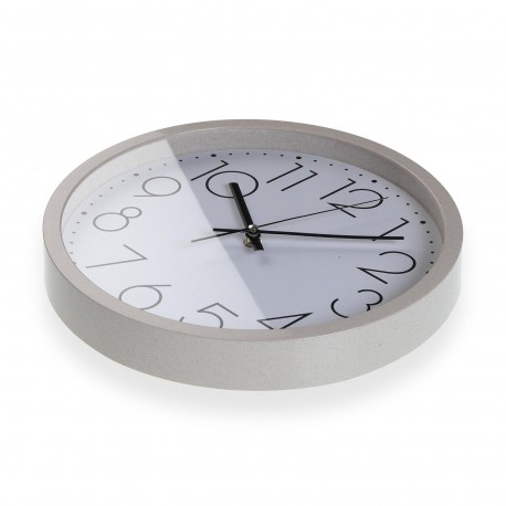 BEIGE ECO CLOCK 30CM