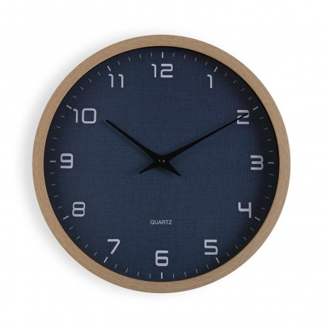 DARK BLUE ECO CLOCK 30CM