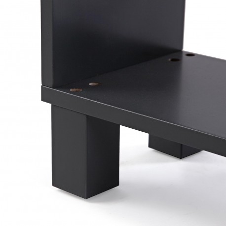 GREY 3-SHELF WHEELED TROLLEY