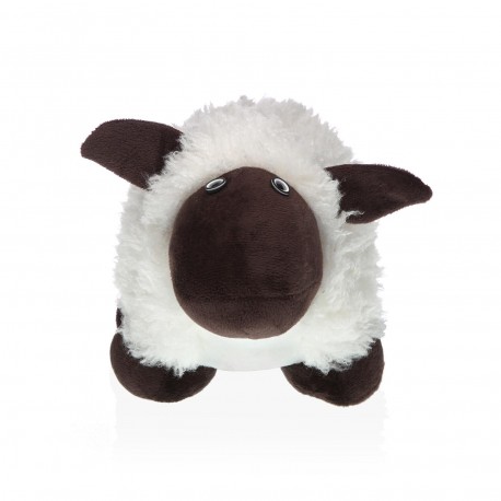 WHITE SHEEP DOORSTOP