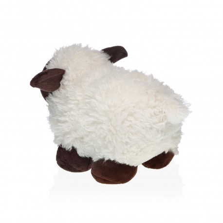 WHITE SHEEP DOORSTOP