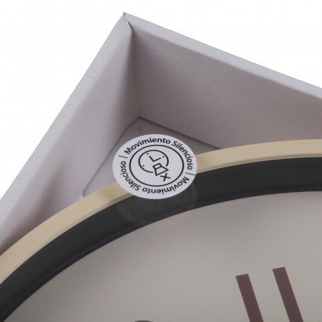 30CM CREAM KITCHEN CLOCK