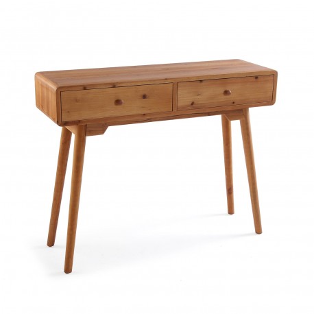 WOOD CONSOLE TABLE