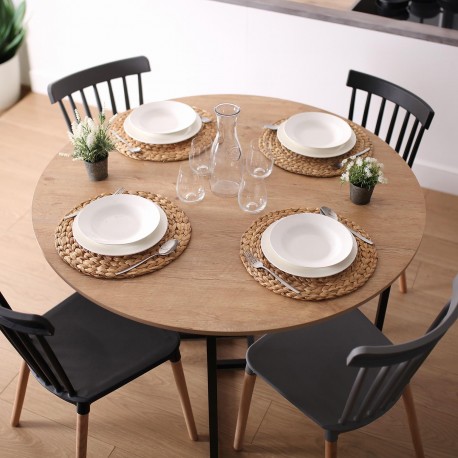 BEATRIZ DARK DINING TABLE
