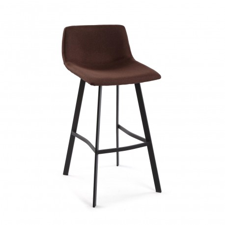 BROWN BALDWIN STOOL