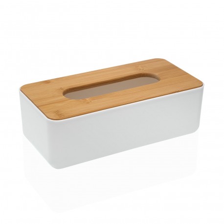 WHITE TISSUE BOX