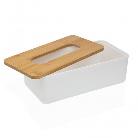 WHITE TISSUE BOX