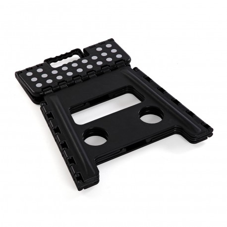 BLACK FOLDING STOOL