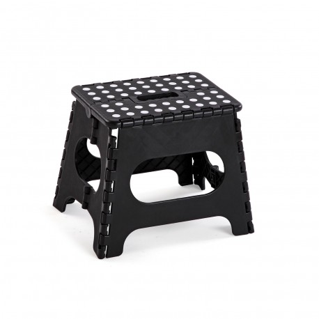 BLACK FOLDING STOOL