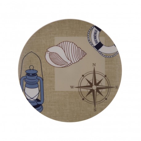 SEASIDE PLATE 20CM