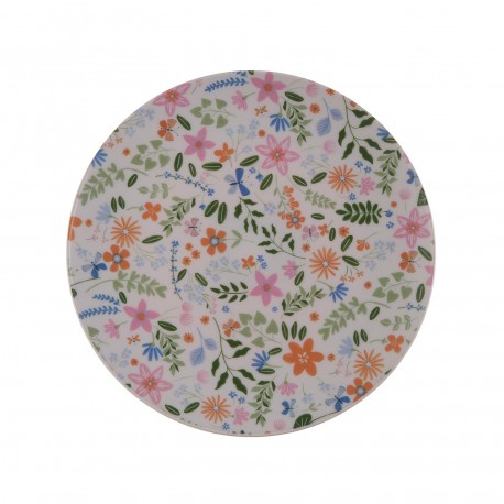 FLORAL PLATE 20CM