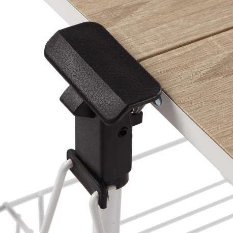 WHITE WHEELED FOLDING TROLLEY