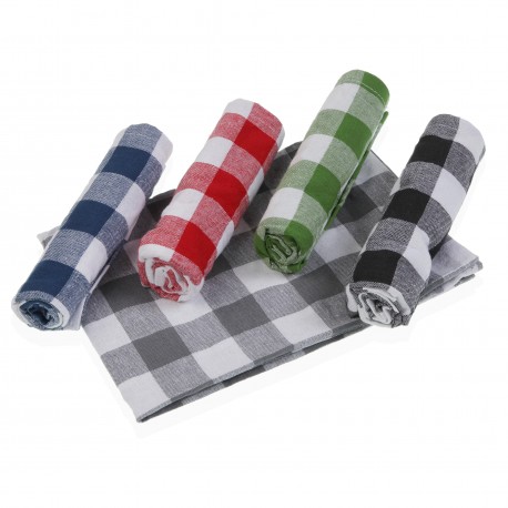 ASSORTED 5 COLOURS KITCHEN CLOTH