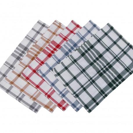 ASSORTED CHECKERED KITCHEN CLOTH