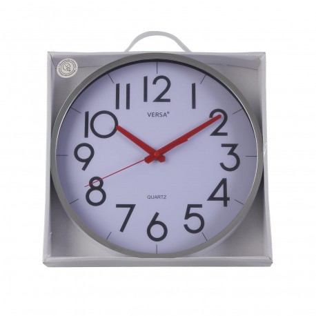 30CM WHITE WALL CLOCK