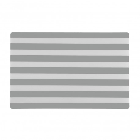 GREY STRIPED PLACEMAT